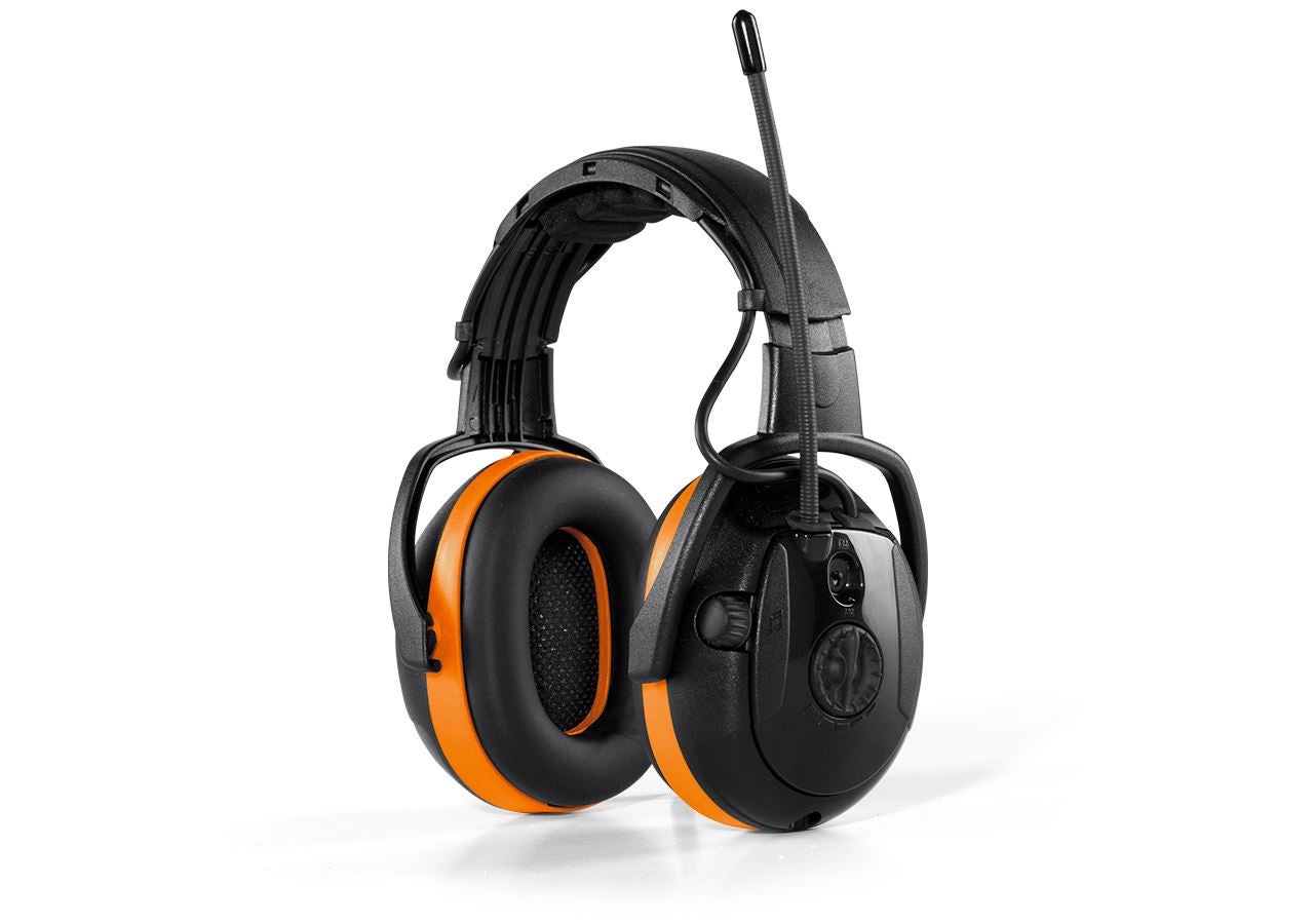 Casques anti bruits: e.s. Protège-oreilles Radio 2HR + orange