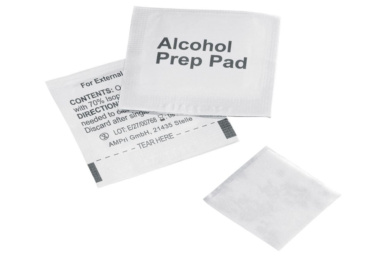 First Aid Supplies: Alcohol prep pad