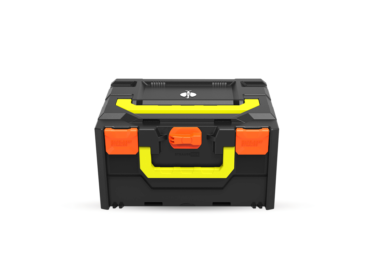 STRAUSSbox System: STRAUSSbox 215 midi Color + high-vis orange