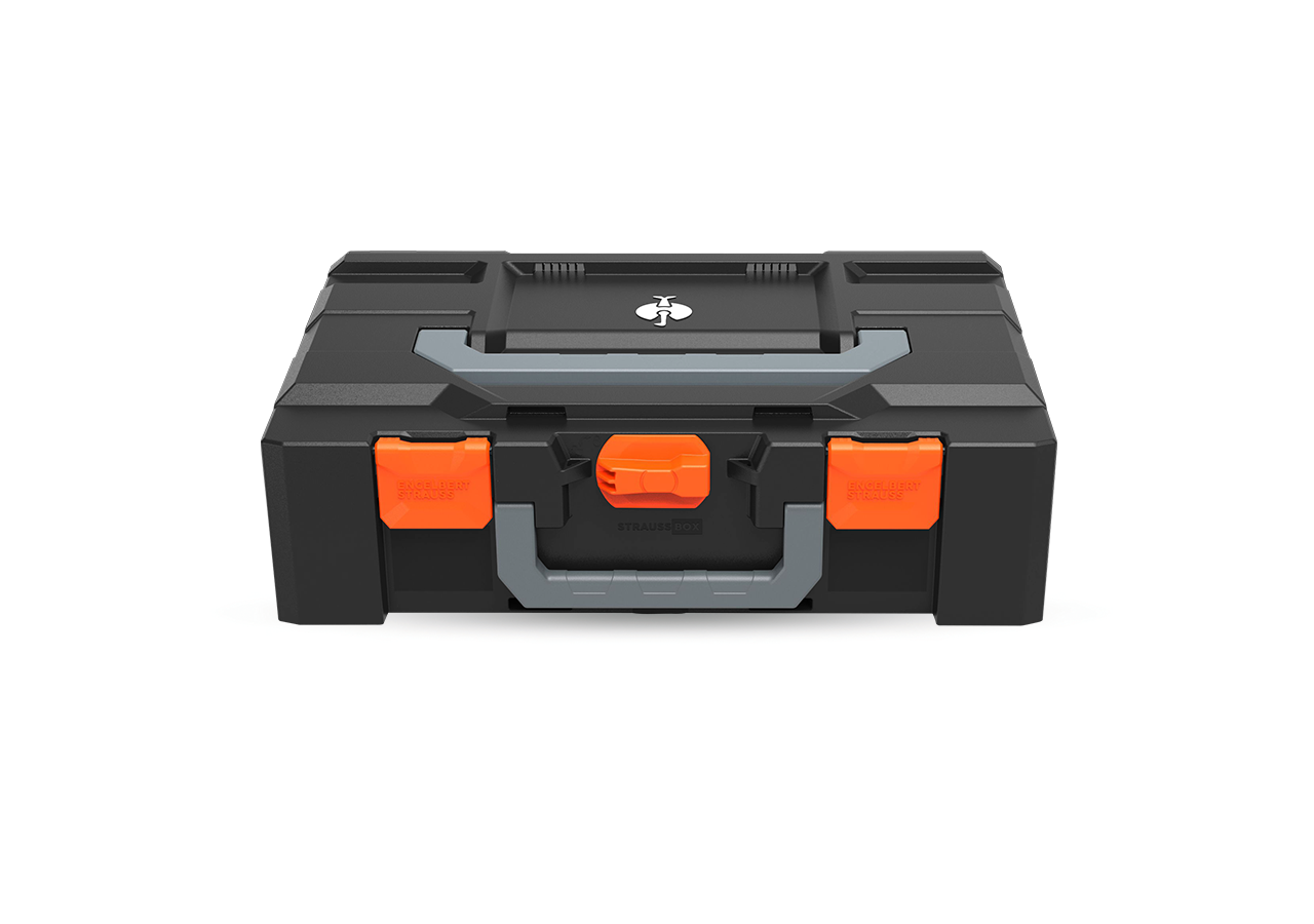 STRAUSSbox System: STRAUSSbox 145 large Color + high-vis orange
