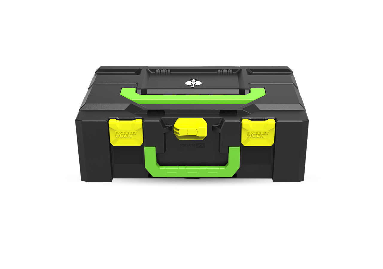STRAUSSbox System: STRAUSSbox 165 large Color + high-vis yellow