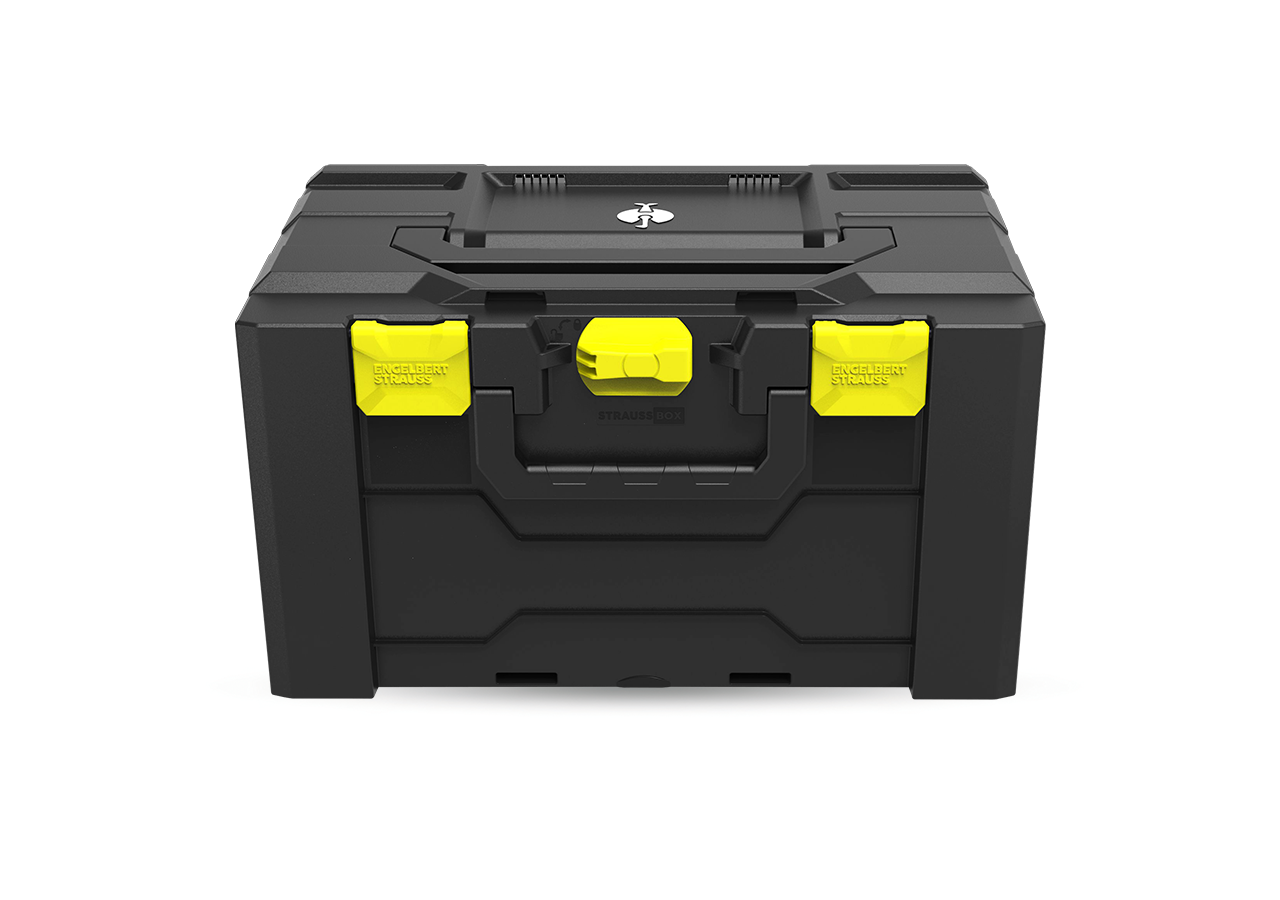STRAUSSbox System: STRAUSSbox 280 large Color + high-vis yellow