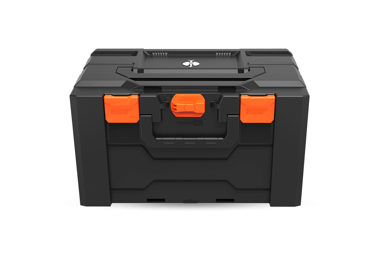 STRAUSSbox System: STRAUSSbox 280 large Color + high-vis orange