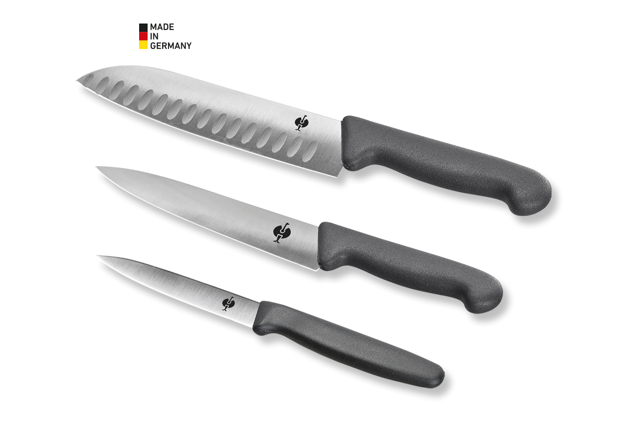 Kitchen | household: Kitchen knife set, 3-piece