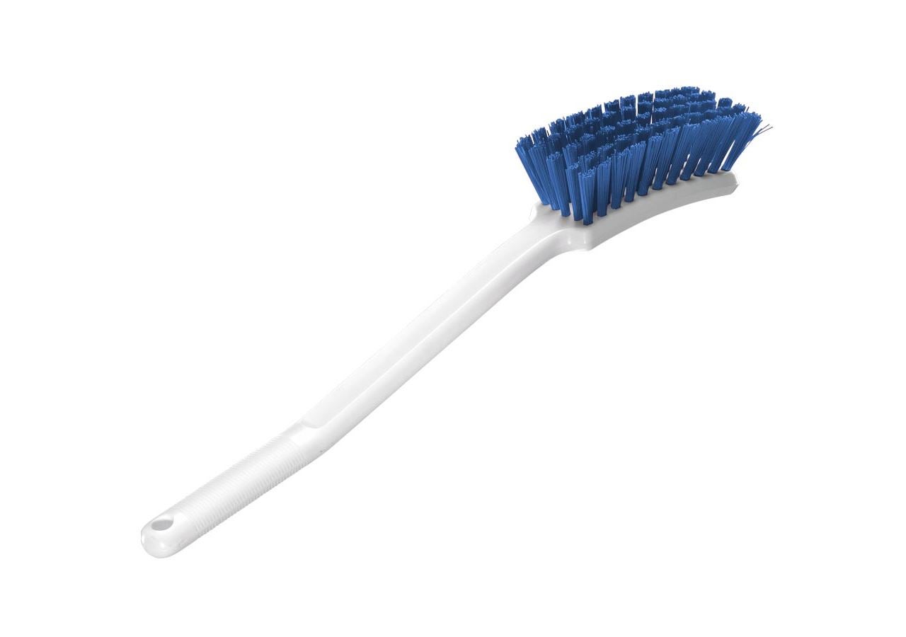 Brooms | Brushes | Scrubbers: Long-handled hand brush + blue