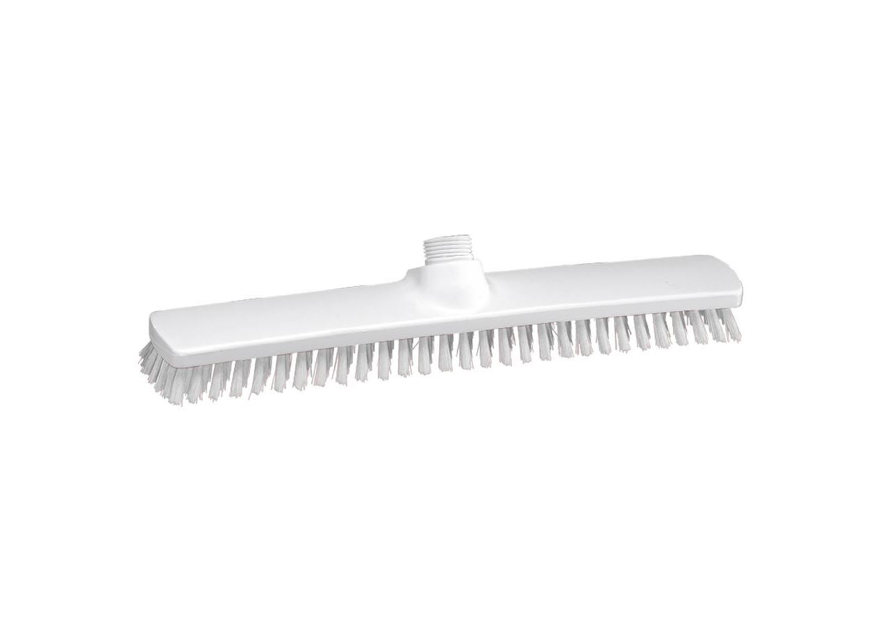 Brooms | Brushes | Scrubbers: Broad surface scrubber, Low + transparent