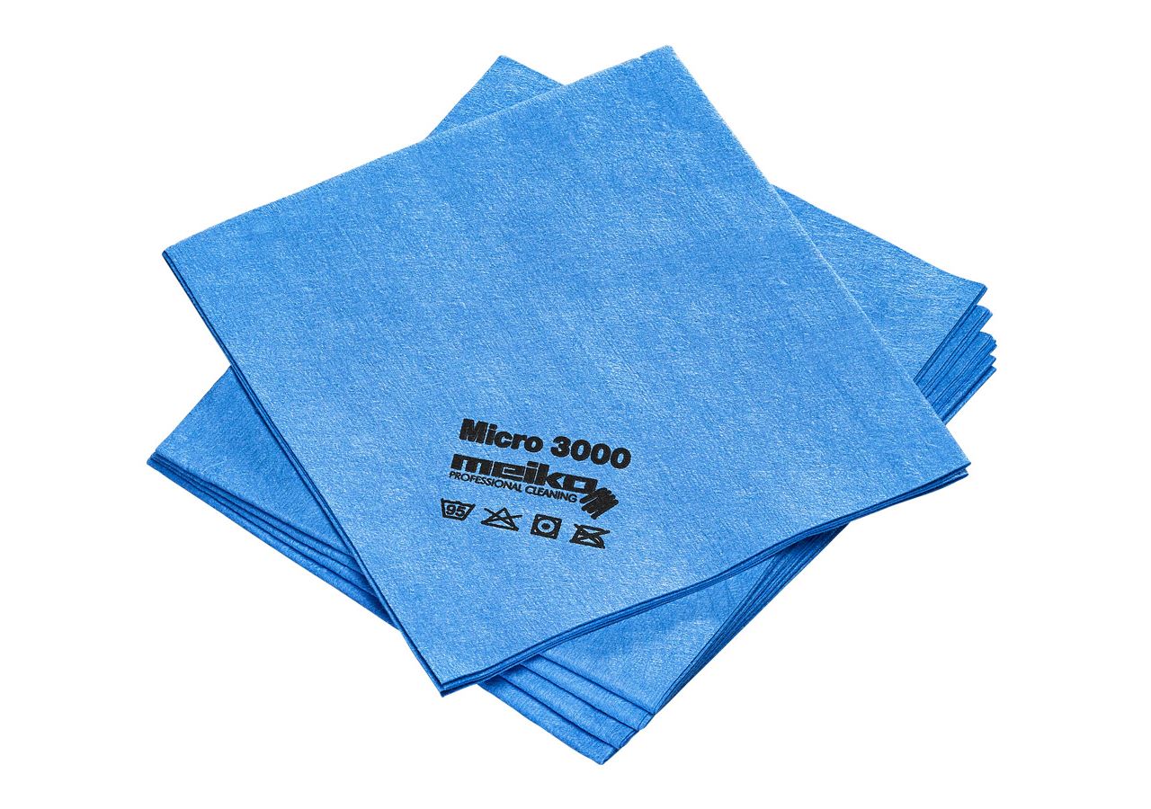 Cloths: Microfibre cloths MICRO 3000 + blue