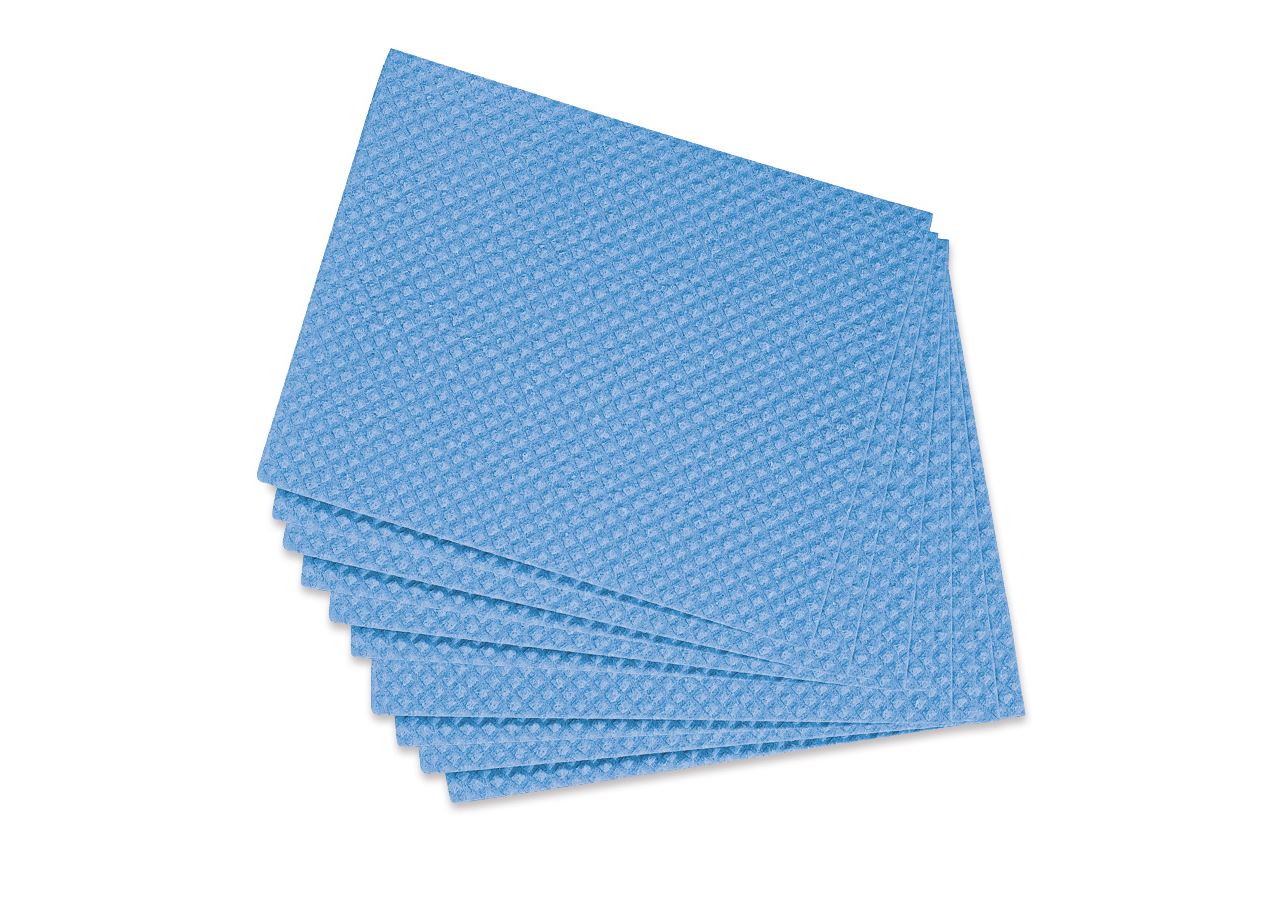 Cloths: Sponge cloths, pack of 10 + blue