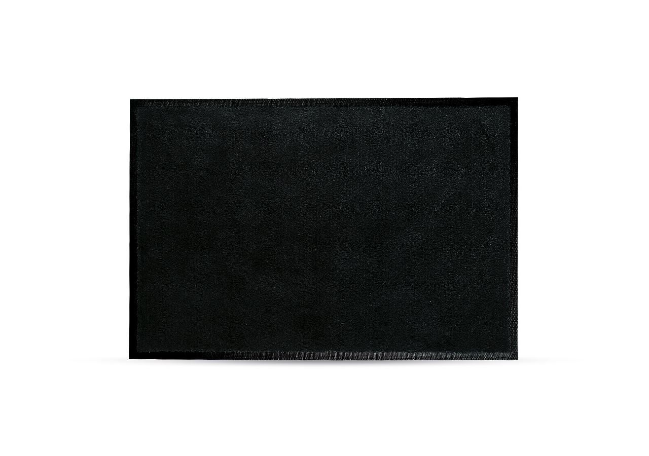 Floor mats: Comfort mats with rubber edge + black