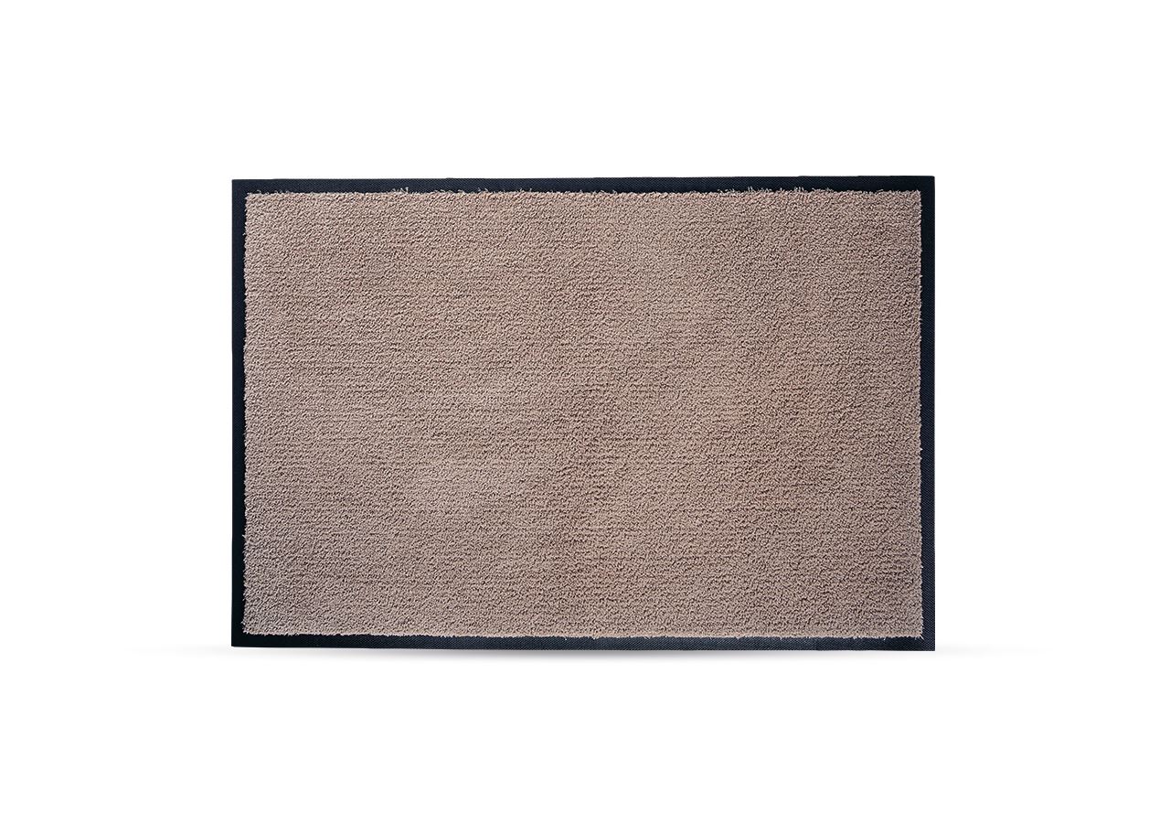 Floor mats: Comfort mats with rubber edge + sand