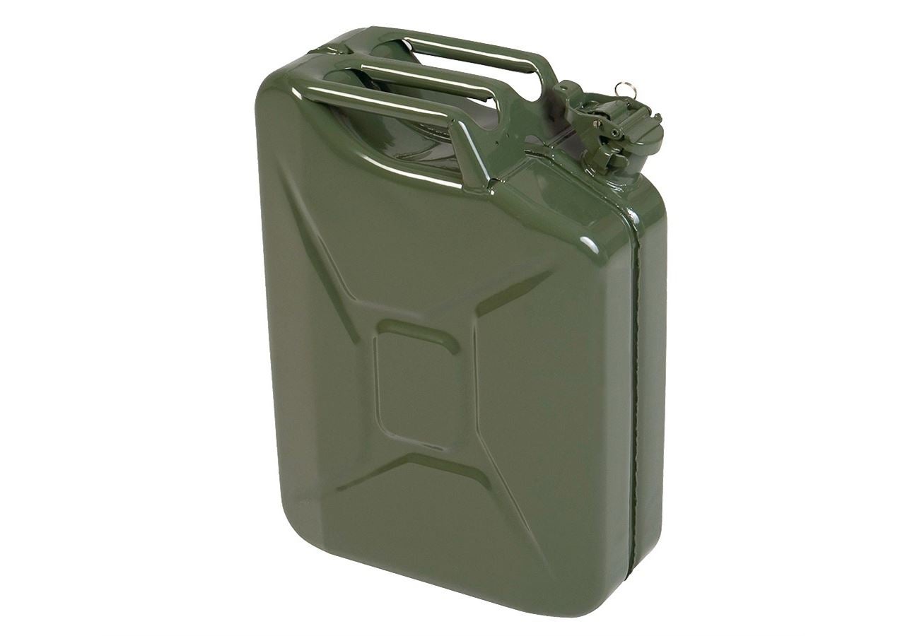 Containers: Metal fuel cans