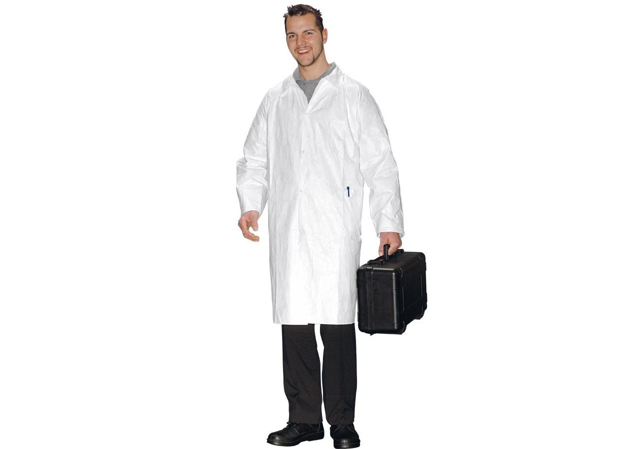 Disposable Clothing: disposable aprons and lab coats
