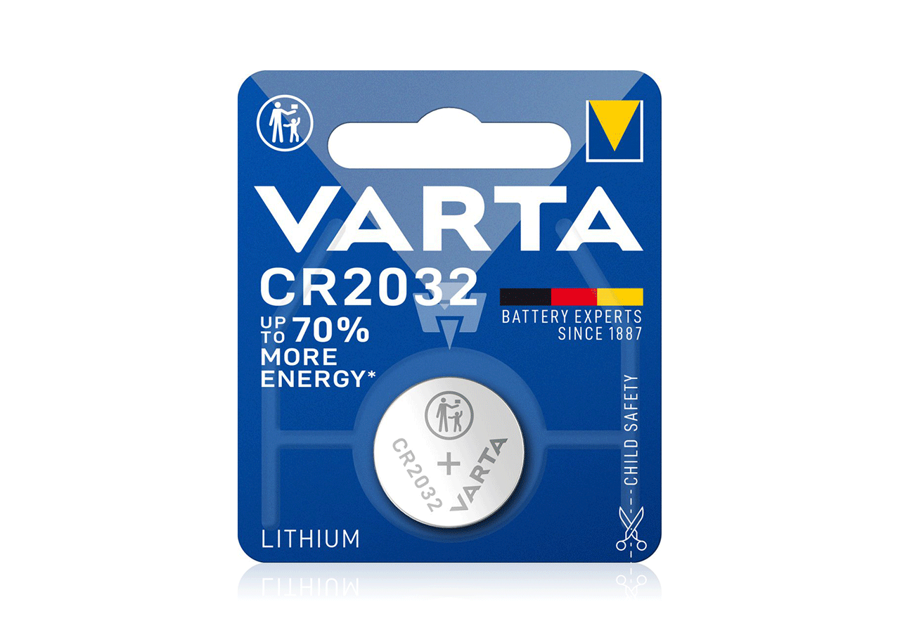 Electronique: VARTA Piles bouton CR2032