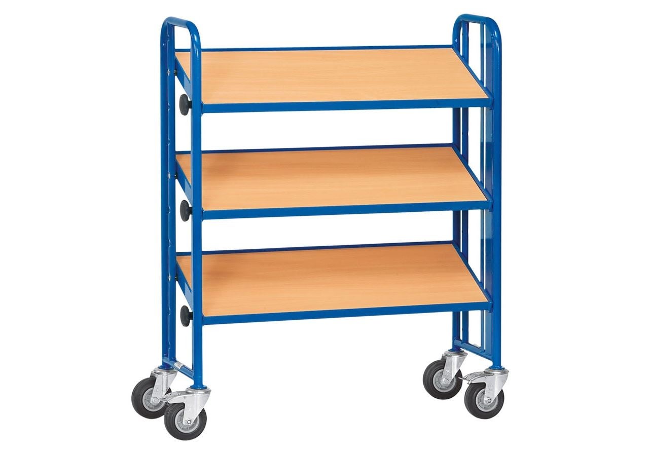 Bar-type trolley: Assembly cart, 1-sided with 3 levels