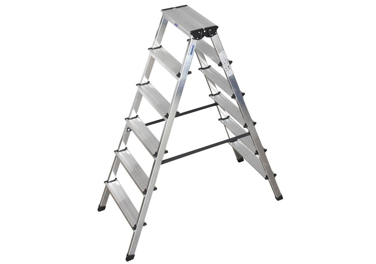 Leitern: KRAUSE Stufen-Doppelleiter (Aluminium)