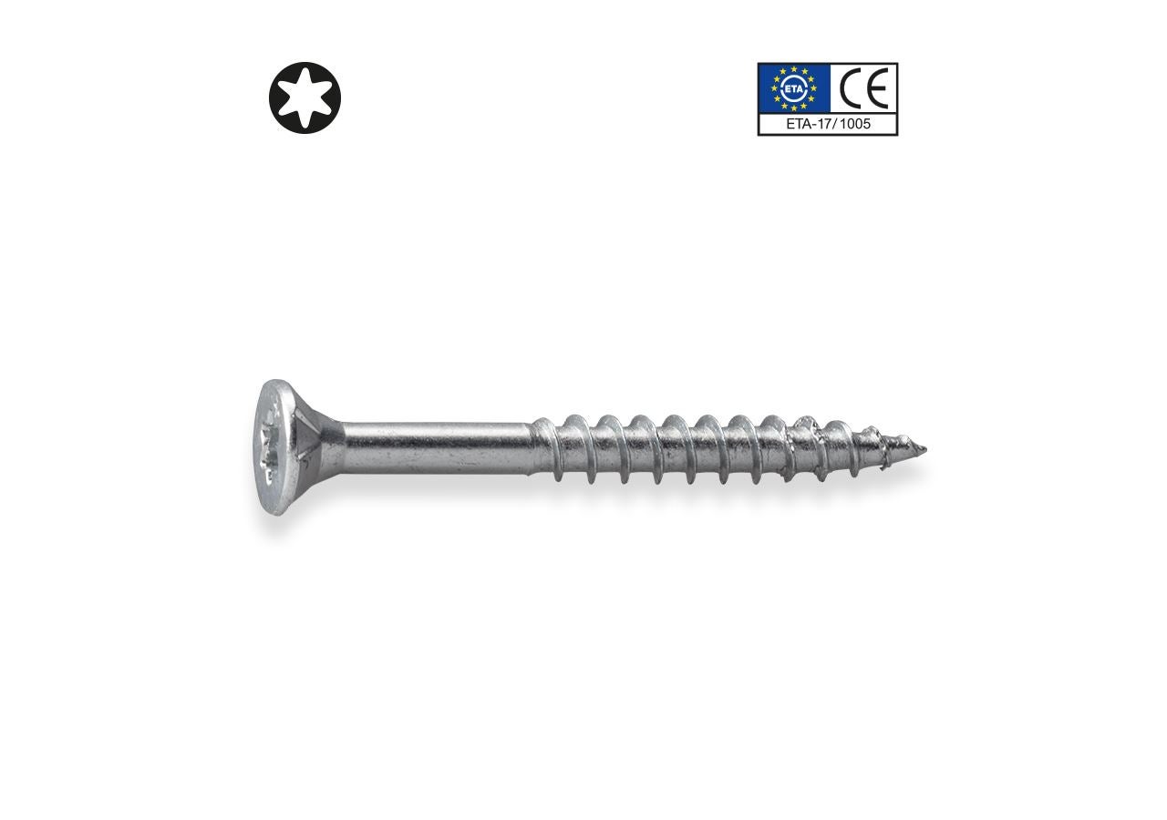 Screws: Universal screw plus with countersunk, TG, vz