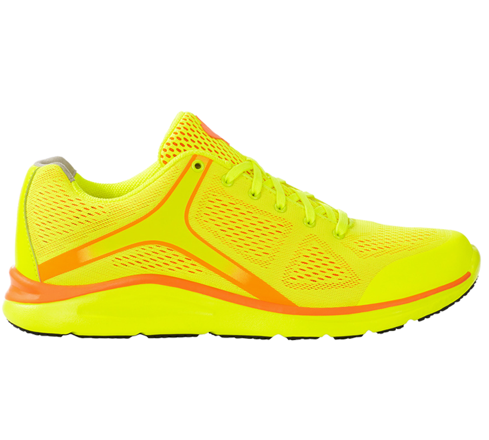 O1: e.s. O1 Work shoes Asterope + high-vis yellow/high-vis orange