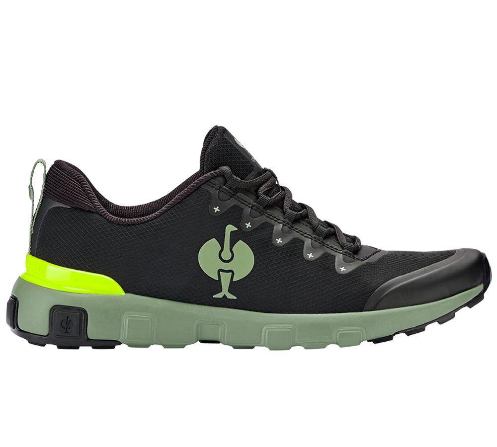 Autres chaussures de travail: Chaussures Allround e.s. Bani + noir/vert pâle