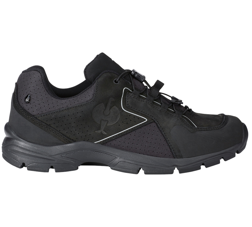 O2: O2 Work shoes e.s. Minkar Leder II + black