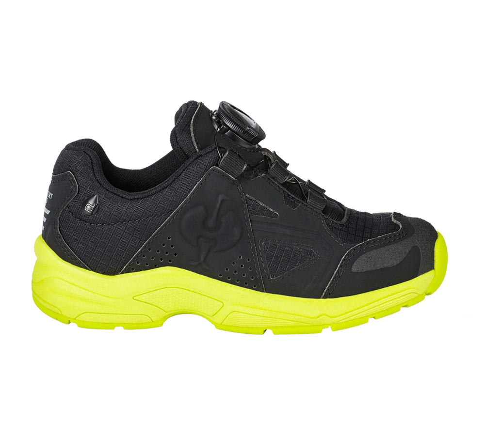 Kids Shoes: Allround shoes e.s. Corvids II, children's + black/high-vis yellow
