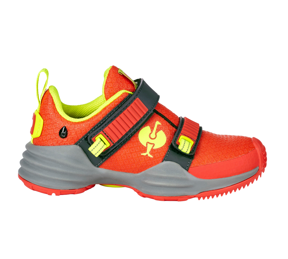Kids Shoes: Allround shoes e.s. Waza, children's + solarred/high-vis yellow