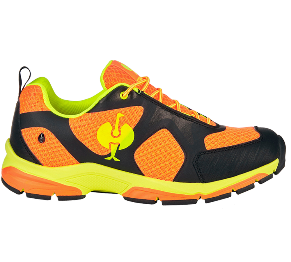 O2: O2 Work shoes e.s. Thebe II + high-vis orange/high-vis yellow/black