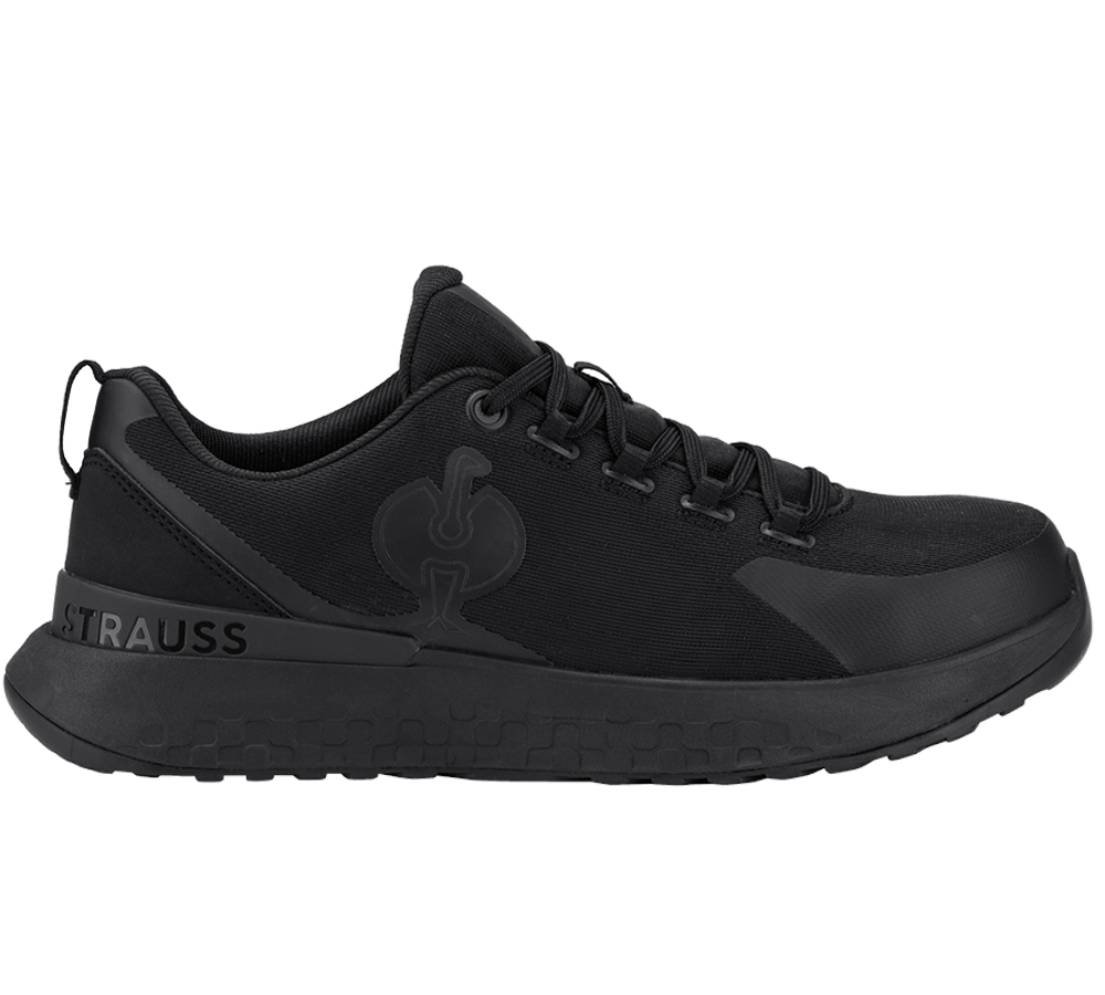 SB: SB Safety shoes e.s. Comoe low + black
