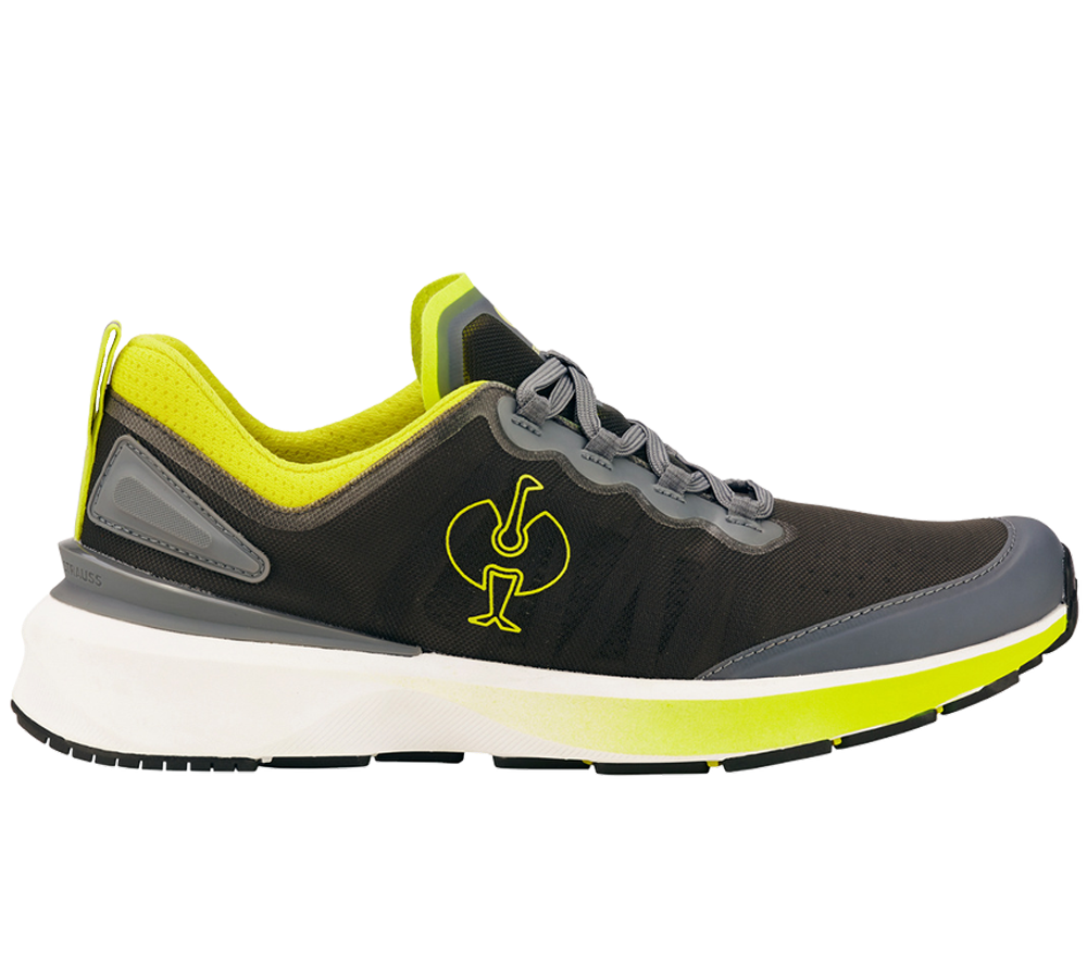 O1: O1 Work shoes e.s. Gambela + basaltgrey/acid yellow