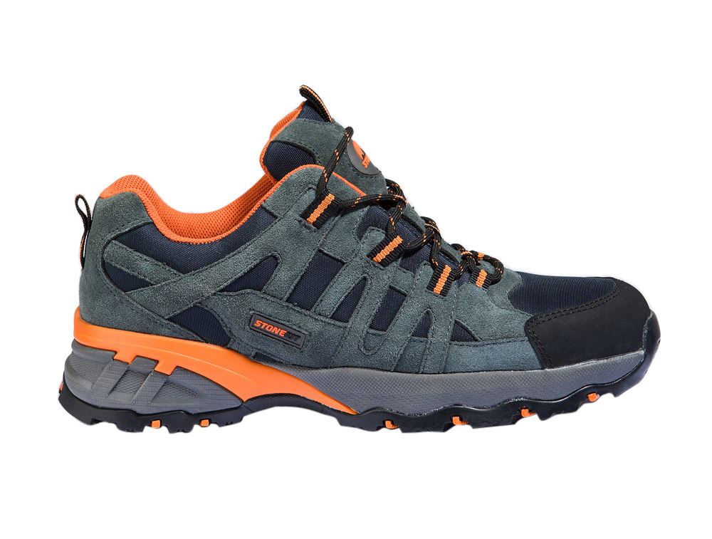 Enumerate mouse or rat Glow STONEKIT S1 Safety shoes Palermo navy/anthracite/orange | Engelbert Strauss