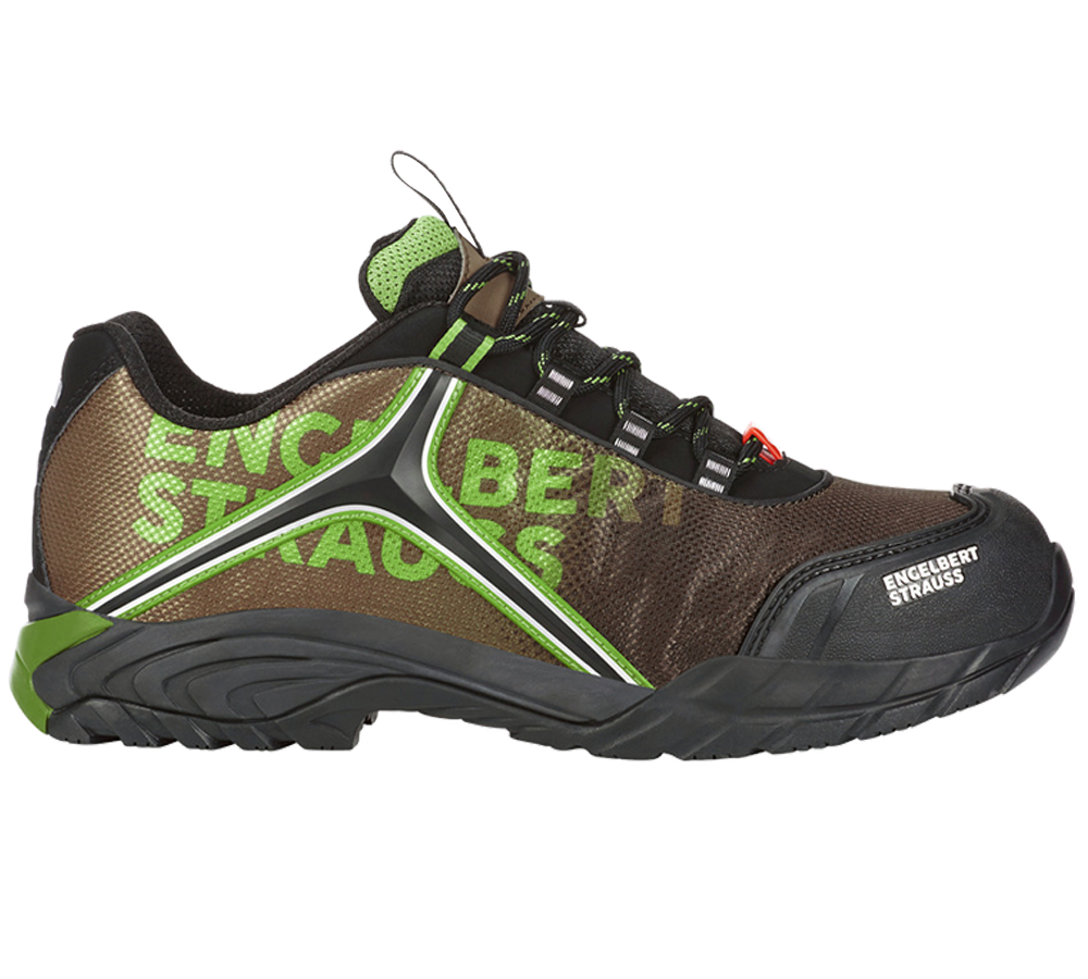 S1: e.s. S1 Safety shoes Merak + chestnut/hazelnut