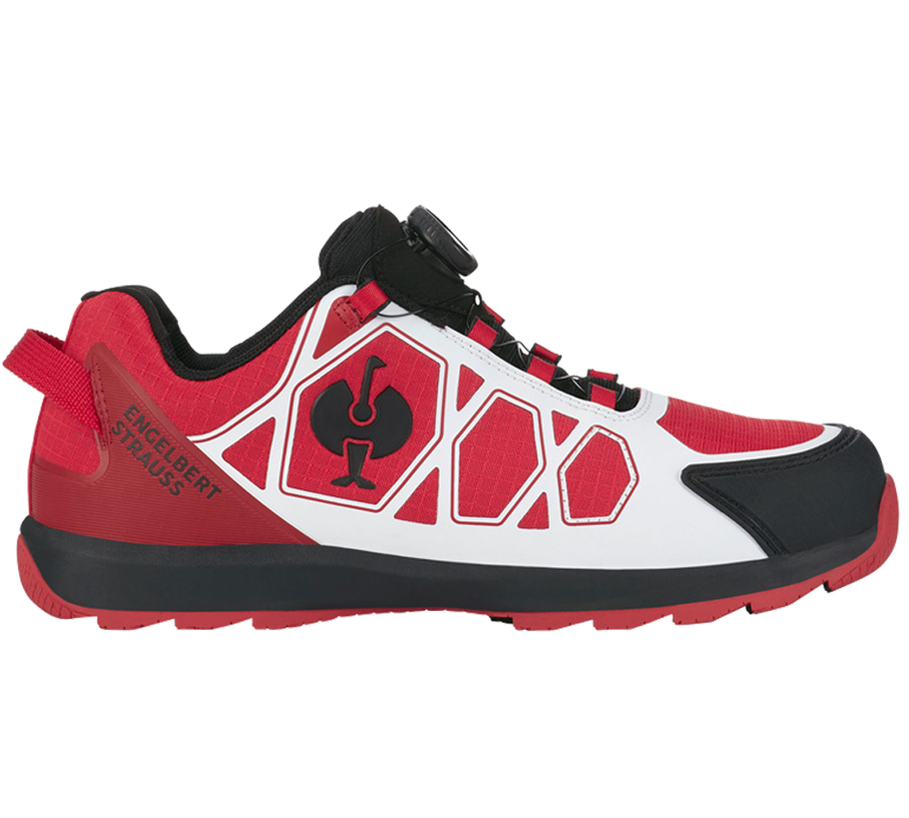 S1: S1 Safety shoes e.s. Baham II low + red/black