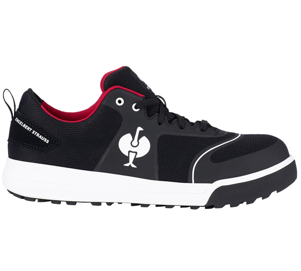S1: S1 Safety shoes e.s. Vasegus II low + black/white