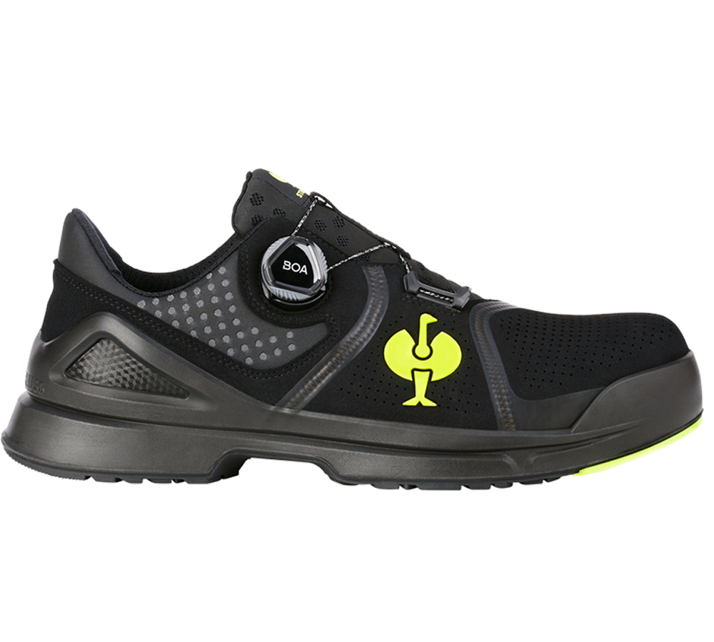 S1: S1 Safety shoes e.s. Mareb + black/high-vis yellow