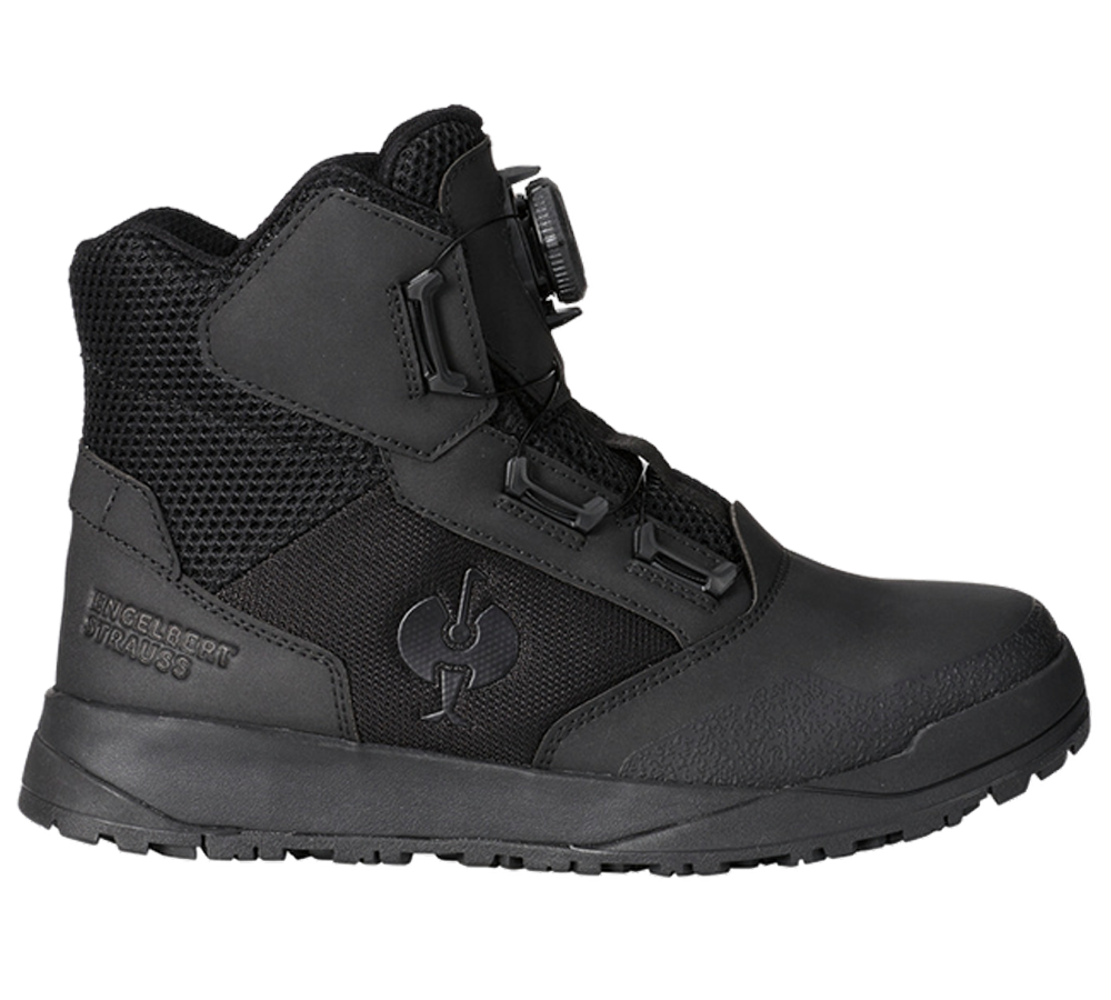 Footwear: S1 Safety boots e.s. Nakuru mid + black