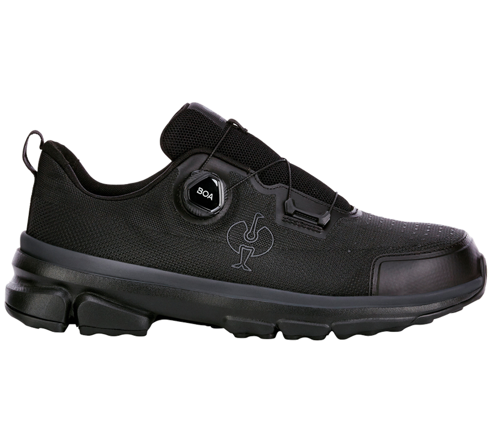 Footwear: S1 Safety shoes e.s. Triest low + black