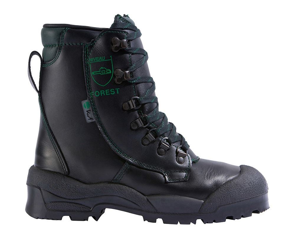 S2: S2 Forestry safety boots Alpin + black