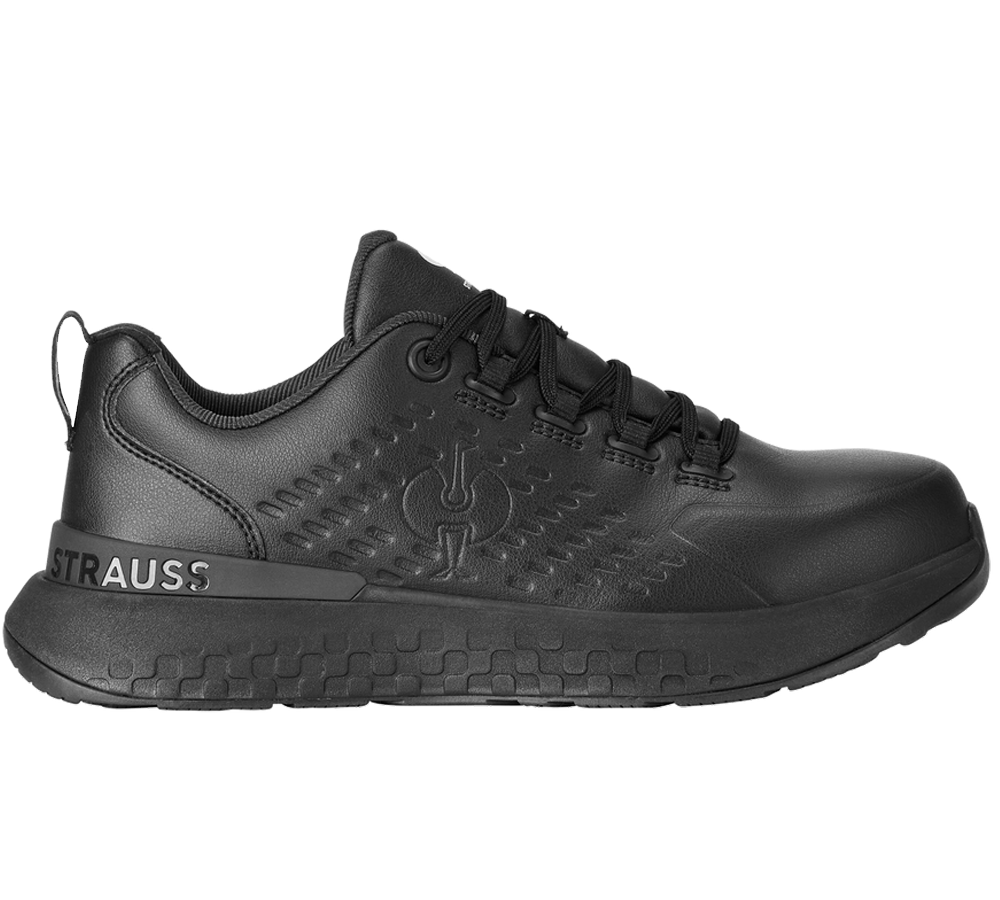 Footwear: S2 Safety shoes e.s. Pisa low + black