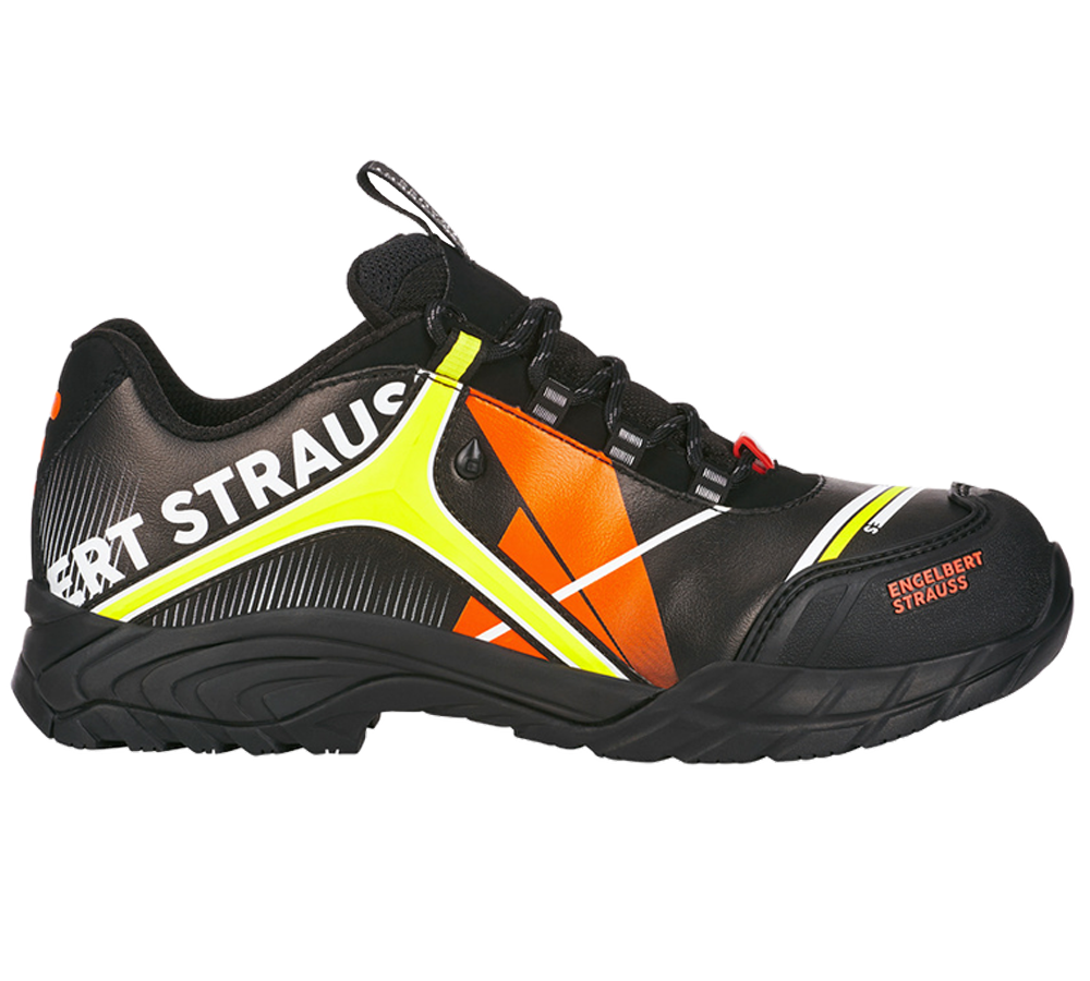 S3: e.s. S3 Safety shoes Turais + black/high-vis orange/high-vis yellow