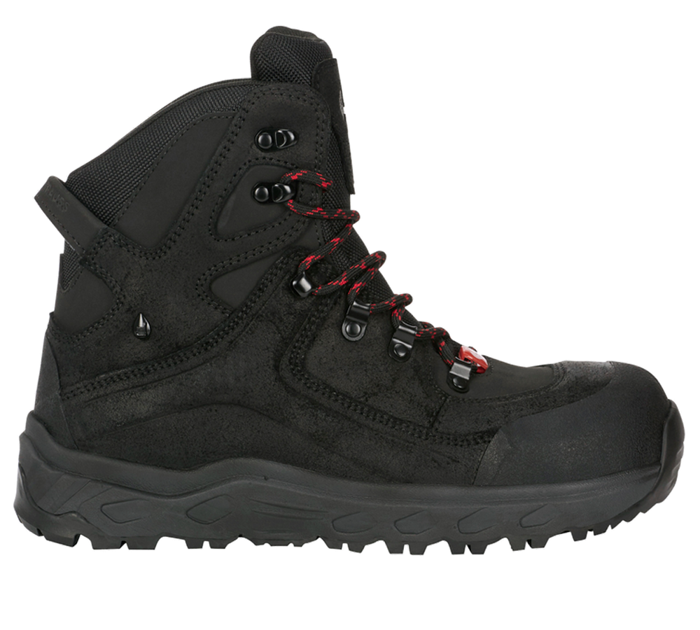 S3: e.s. S3 Safety boots Siom-x12 mid + black