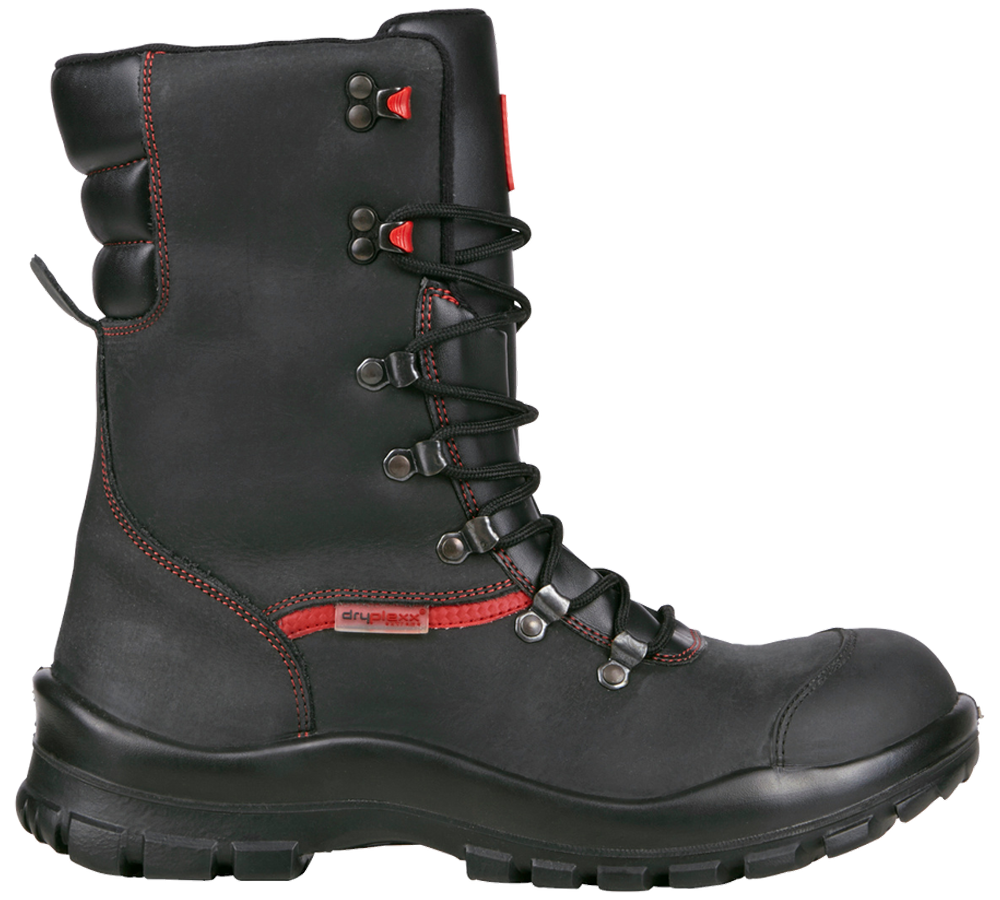 S3: S3 Winter safety boots Comfort12 + black/red
