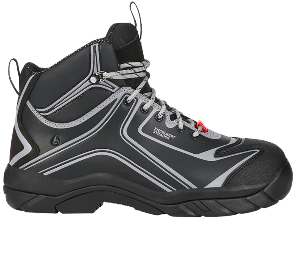 S3: e.s. S3 Safety shoes Kajam + black/platinum