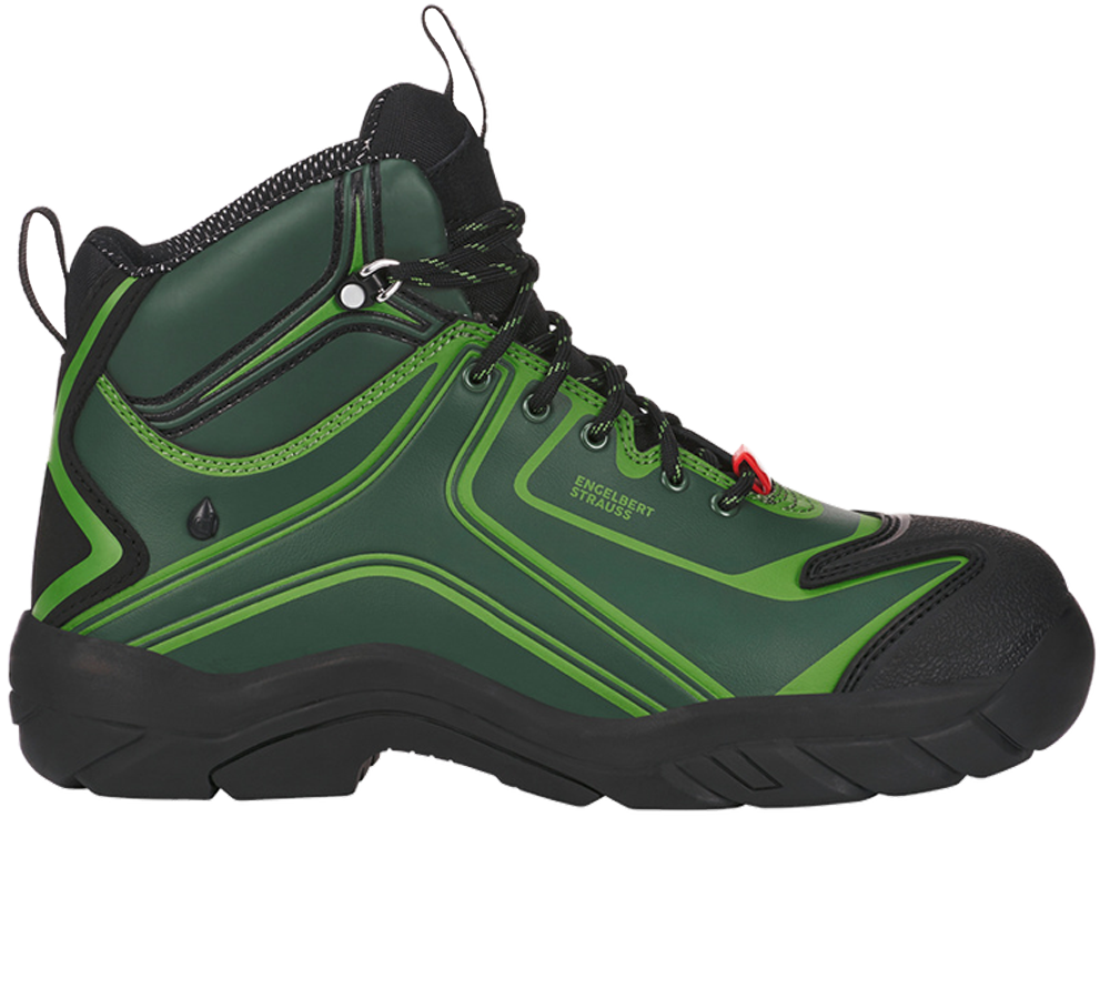 S3: e.s. S3 Safety shoes Kajam + green/seagreen