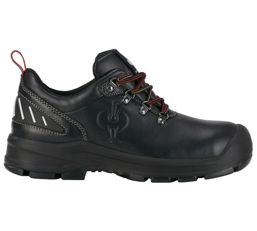 S3: S3 Safety shoes e.s. Umbriel II low + black/straussred