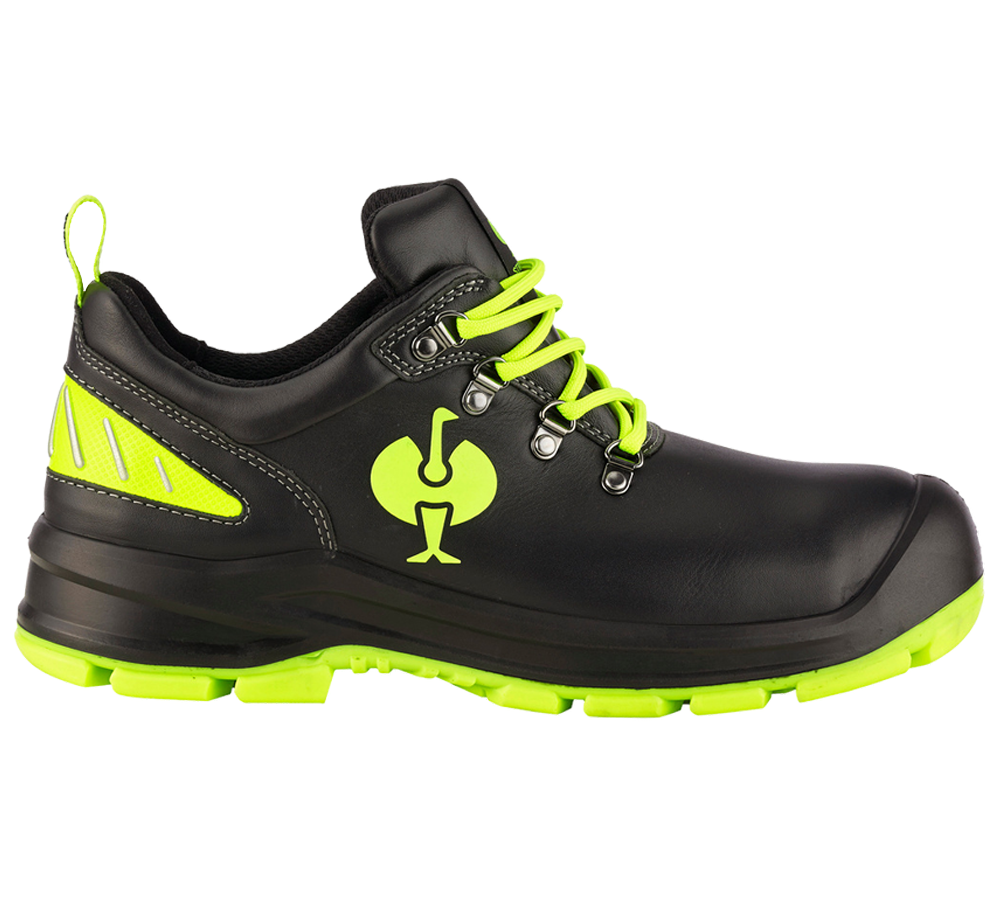 S3: S3 Safety shoes e.s. Umbriel II low + black/high-vis yellow