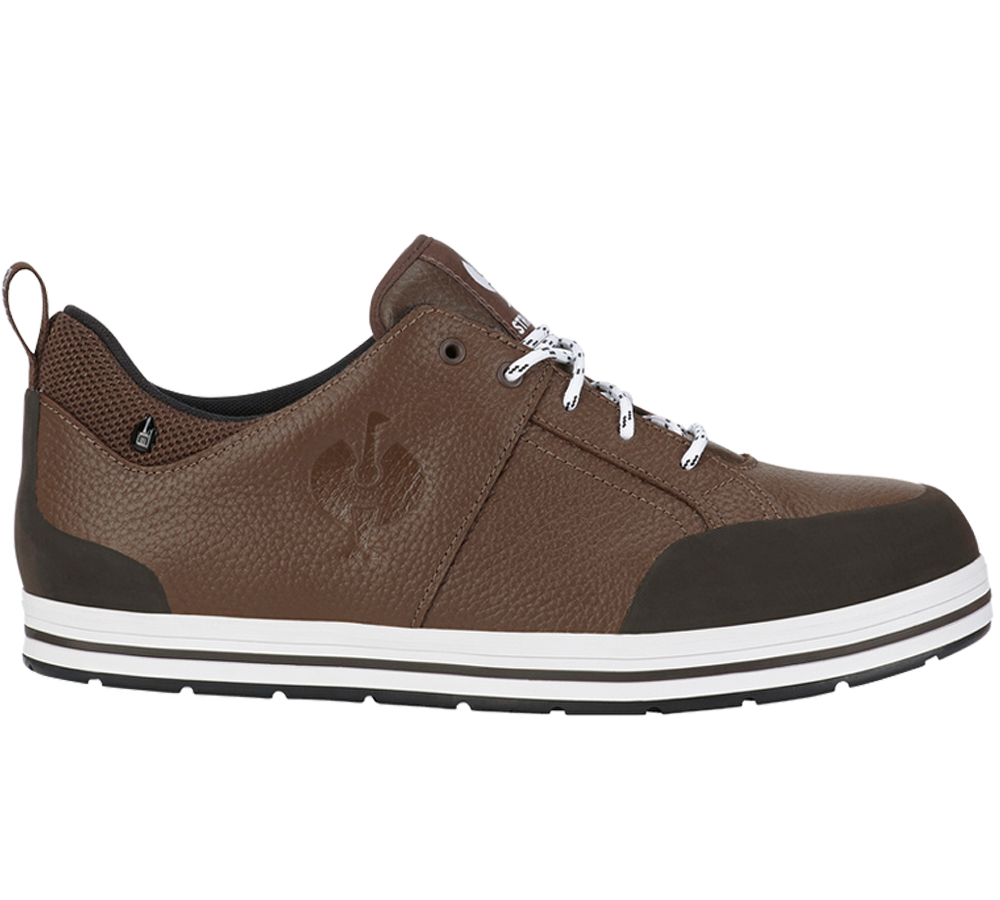 S3: e.s. S3 Safety shoes e.s. Spes II low + chestnut