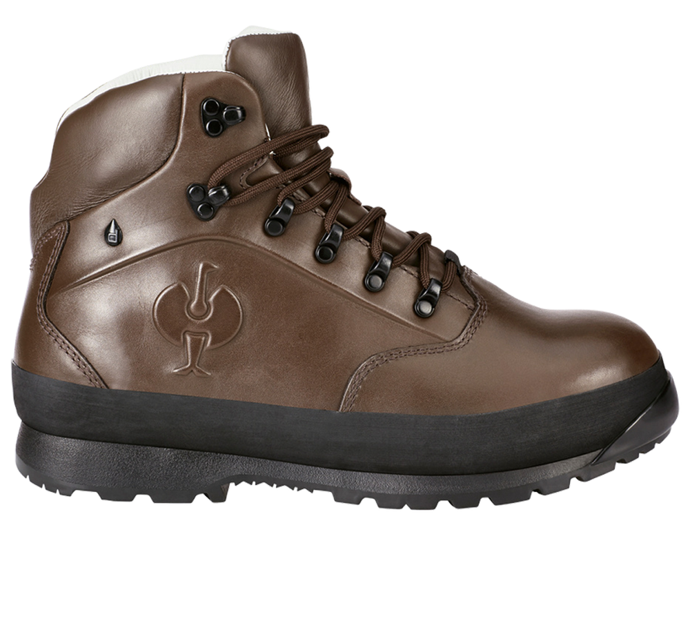 S3: S3 Safety boots e.s. Tartaros II mid + chestnut