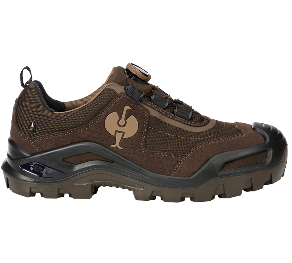 S3: S3 Safety shoes e.s. Kastra II low + chestnut/hazelnut