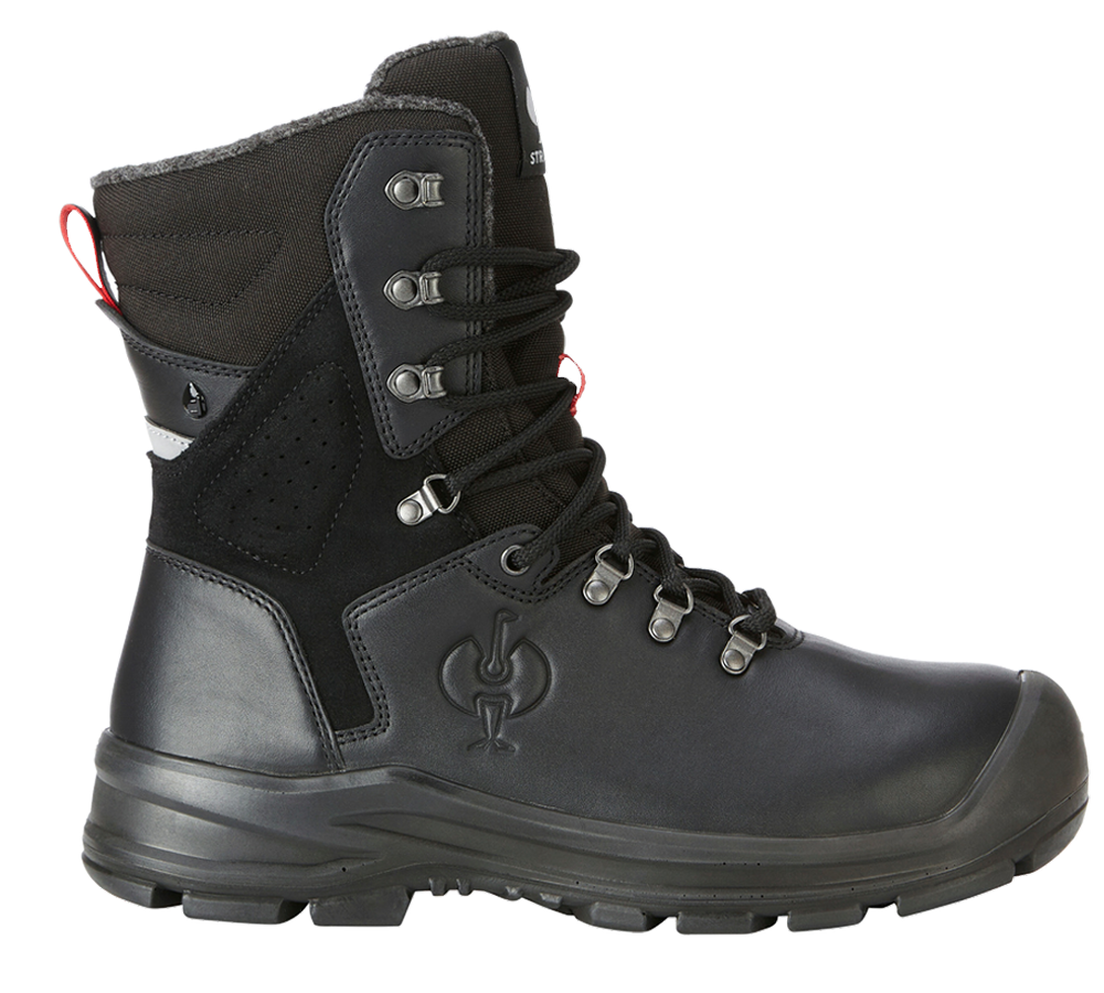 Footwear: S7 Safety boots e.s. Innsbruck mid + black