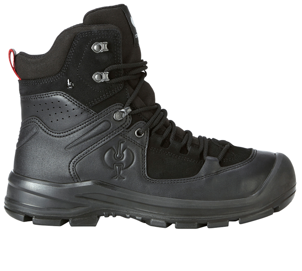 Footwear: S7 Safety boots e.s. Passau mid + black