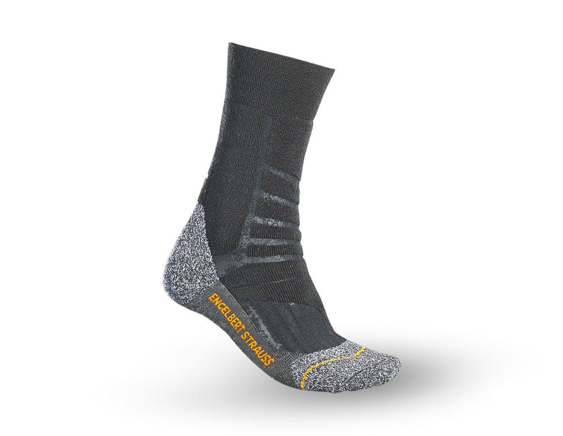 Socks: e.s. Allround socks function warm/high + black